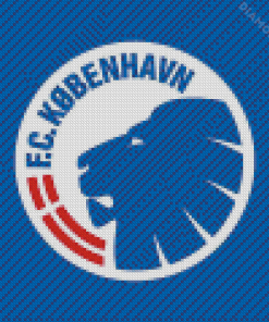 Fc Copenhagen Logo Diamond Painting