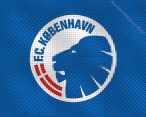 Fc Copenhagen Logo Diamond Painting