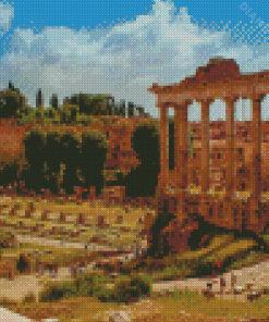 Italy Forum Rome Diamond Painting