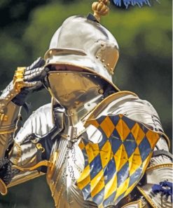 Knights Jousting Diamond Painting