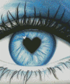 Love In The Eye Art Diamond Painting