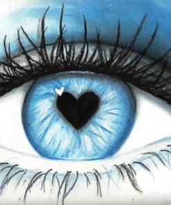 Love In The Eye Art Diamond Painting