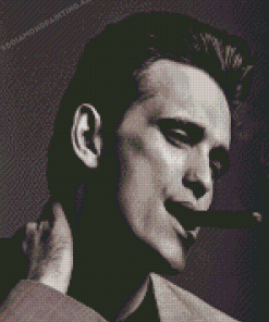 Matt Dillon Smoking Cigarette Diamond Painting