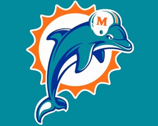 Miami Dolphin Diamond Painting