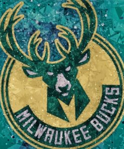 Milwaukee Bucks Logo Art Diamond Painting