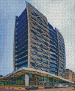 Nigeria Buildings Diamond Painting