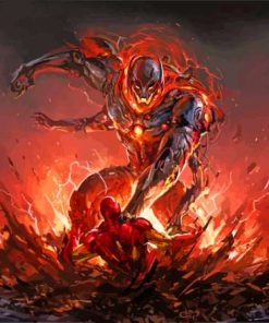 Ultron Comic Art Diamond Painting