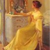 Woman At Victorian Dressing TableDiamond Painting