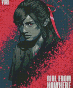 Yuri Girl From Nowhere Poster Art Diamond Painting