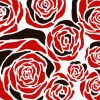 Aesthetic Abstract Roses Diamond Painting