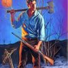 Aesthetic Ash Evil Dead Diamond Painting