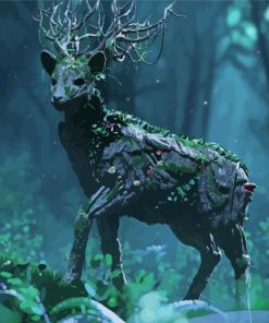 Aesthetic Fantasy Deer Diamond Painting