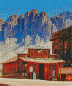 Aesthetic Goldfield Ghost Town Diamond Painting