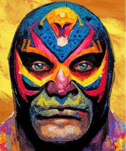 Aesthetic Lucha Diamond Painting