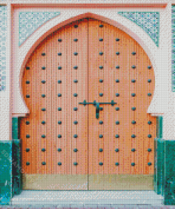 Aesthetic Moroccan Doorway Diamond Painting
