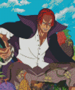 Aesthetic Shanks One Piece Diamond Painting