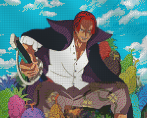 Aesthetic Shanks One Piece Diamond Painting