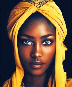 Aesthetic African Lady Diamond Painting