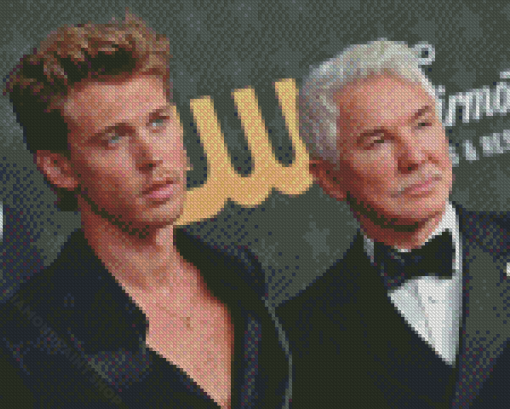 Austin Butler And Baz Luhrmann Diamond Painting