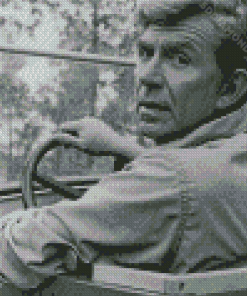 Black And White Andy Griffith Diamond Painting