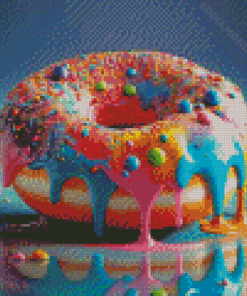 Colorful Donut Diamond Painting