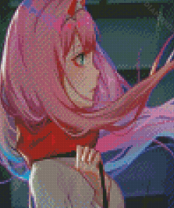 Cool Darling In The Franxx Diamond Painting