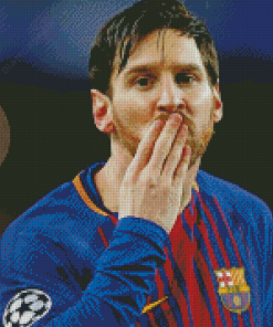 Cool Messi Barcelona Diamond Painting