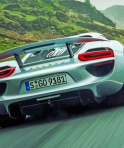 Cool Porsche 918 Diamond Painting