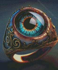 Eye Ring Diamond Painting