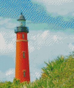 Florida Ponce De Leon Lighthouse Diamond Painting