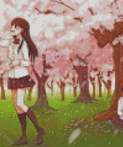 I Want To Eat Your Pancreas Manga Diamond Painting