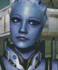 Liara Tsoni Game Character Diamond Painting