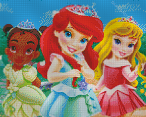 Little Princesses Diamond Painting