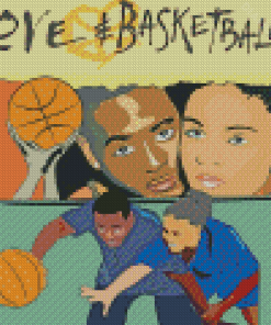 Love And Basketball Diamond Painting