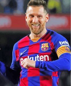 Messi Barcelona Diamond Painting