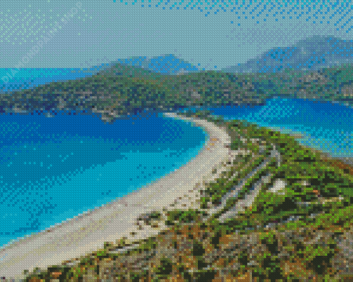 Oludeniz Blue Lagoon Diamond Painting