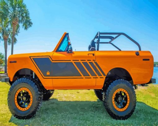 Orange International Scout Diamond Painting