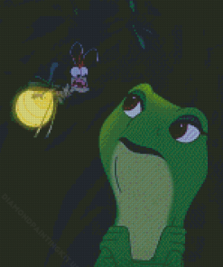 Ray The Firefly And Frog Diamond Painting