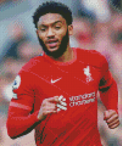 The Football Player Joe Gomez Diamond Painting