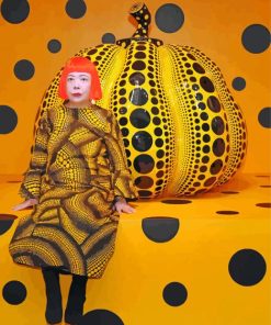 Aesthetic Yayoi Kusama Diamond Painting