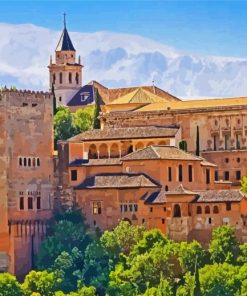 Alhambra Granada Andalusia Diamond Painting