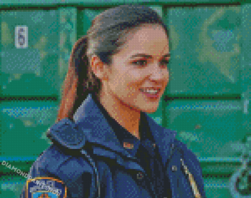 Amy Santiago Brooklyn 99 Serie Diamond Painting