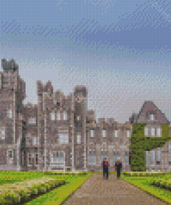 Ashford Castle Ruins Diamond Painting