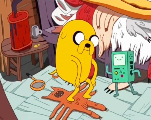 BMO And Jake The Dog Diamond Painting