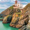 Baily Lighthouse Ireland Landscape Diamond Painting