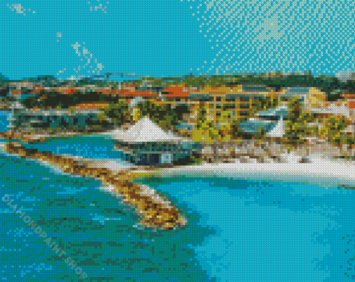 Beautiful Curacao Island Diamond Painting