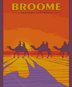 Broome Western Australia Poster Diamond Painting