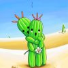 Cactuar Couple Diamond Painting