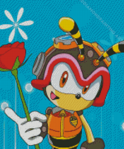 Charmy Bee From Sonic Diamond Painting