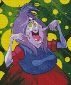 Disney Madam Mim The Sword In The Stone Diamond Painting